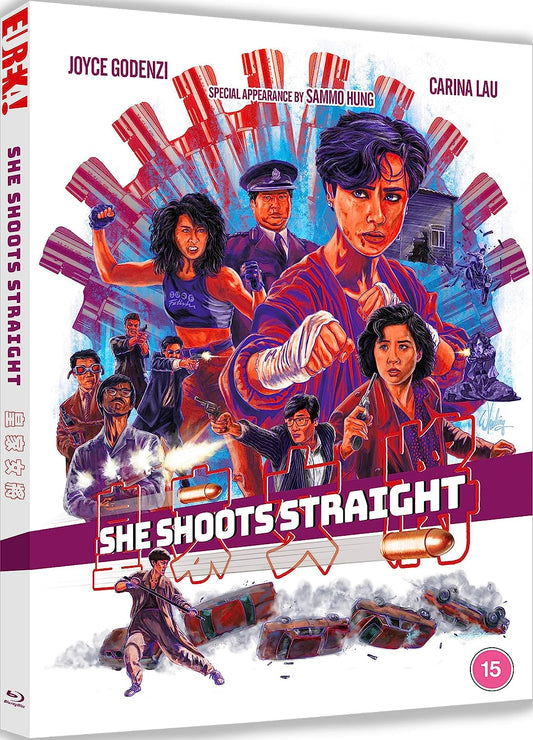 She Shoots Straight Blu-ray with Limited Edition Slipcase (Eureka/Region B)