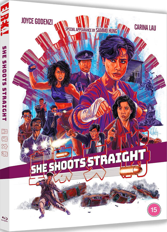 She Shoots Straight Blu-ray with Limited Edition Slipcase + Booklet (Eureka/Region B)