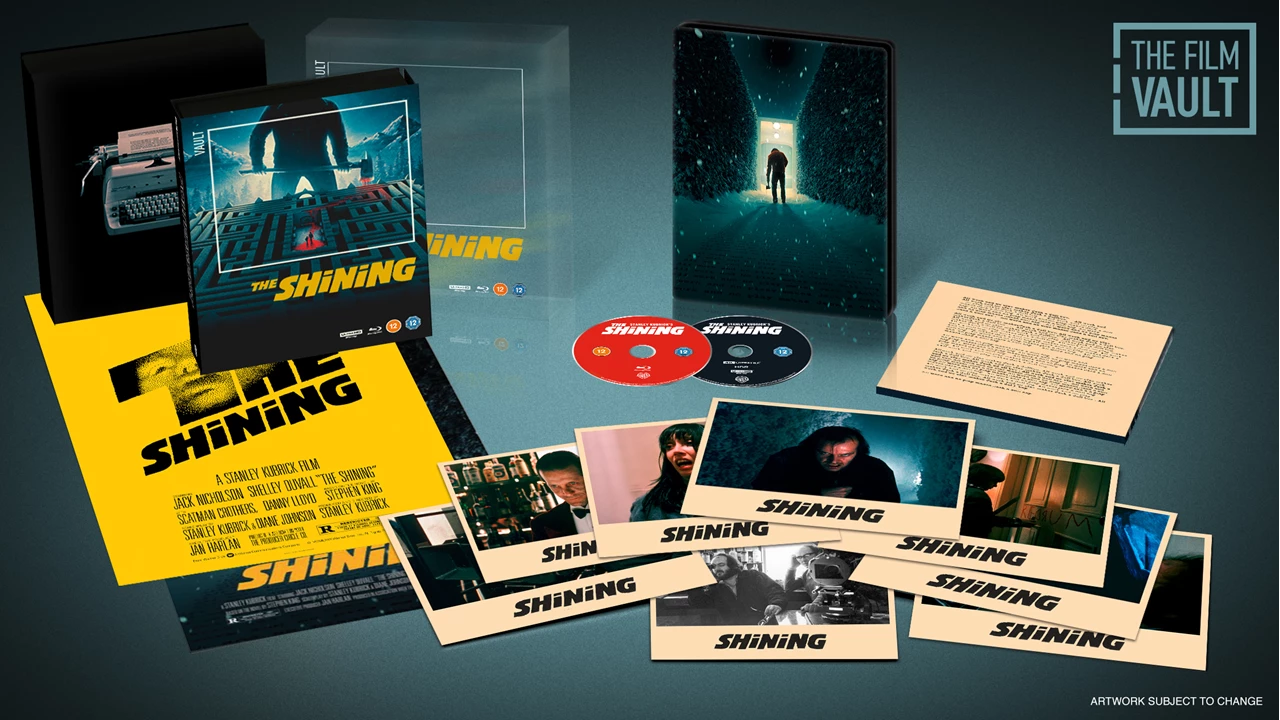 The Shining - The Film Vault Range 4K Ultra HD Special Edition with Steelbook (Warner Bros/Region Free) [Preorder]