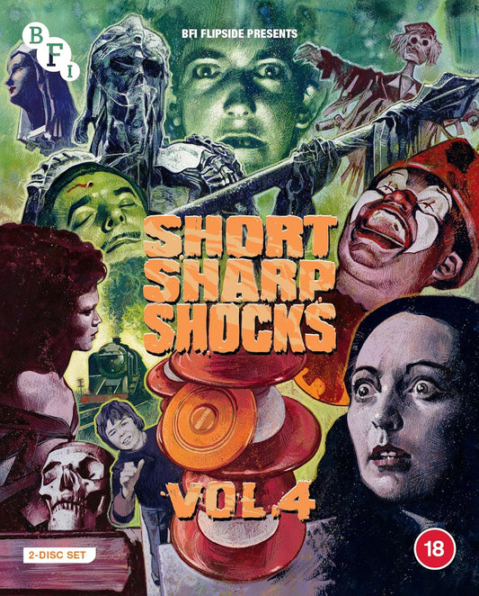 Short Sharp Shocks Volume 4 Blu-Ray with Booklet (BFI/Region B)