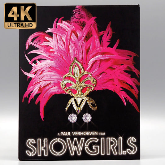 Showgirls 4K UHD + Blu-ray with Limited Edition Slipcover Variant (Vinegar Syndrome) LIMIT 1 PER CUSTOMER