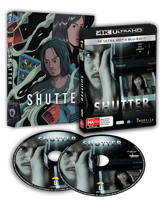 Shutter (2004) 4K + Blu-ray with Slipcover (Umbrella Entertainment/Region Free)
