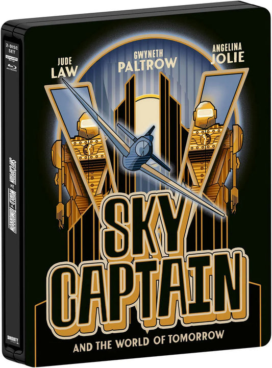 Sky Captain And The World Of Tomorrow 4K UHD + Blu-ray SteelBook (Shout Factory) [Preorder]
