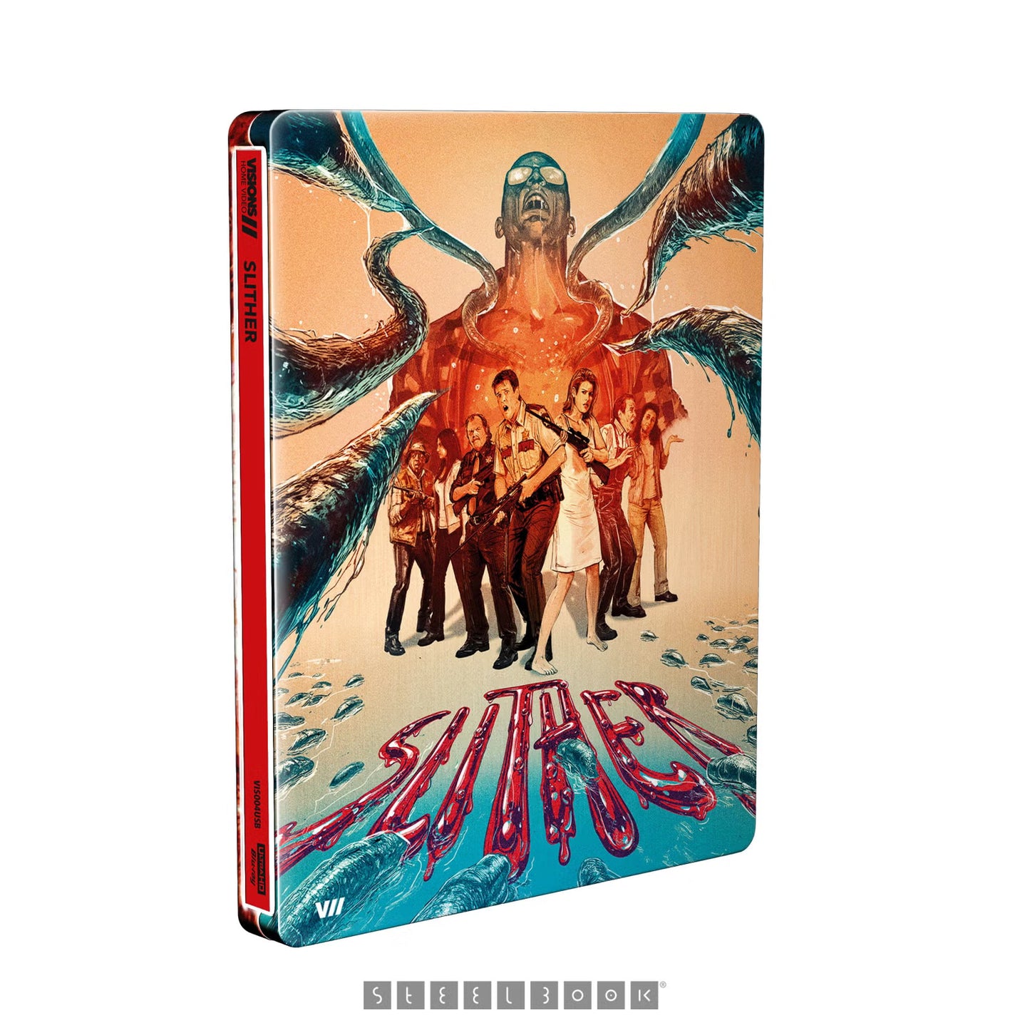 Slither Limited Edition 4K Ultra HD + Blu-Ray SteelBook (Visions UK/Region Free/B) [Preorder]