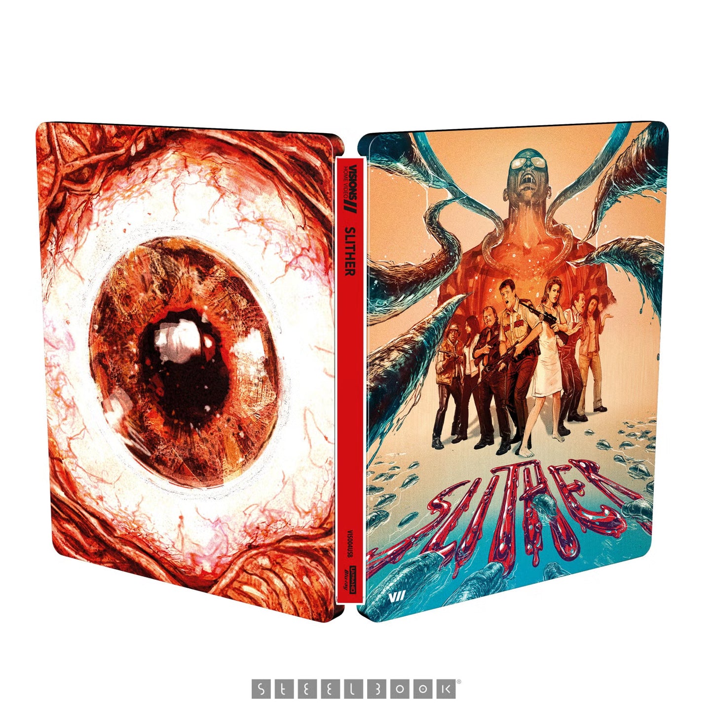 Slither Limited Edition 4K Ultra HD + Blu-Ray SteelBook (Visions UK/Region Free/B) [Preorder]