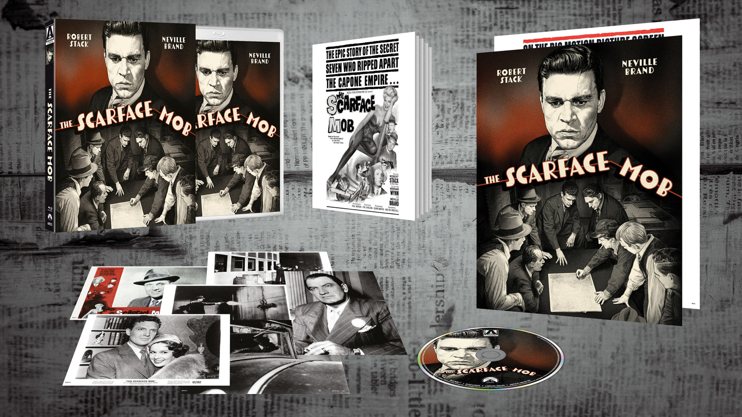 The Scarface Mob Blu-ray Limited Edition with Slipcase (Arrow U.S.) [Preorder]