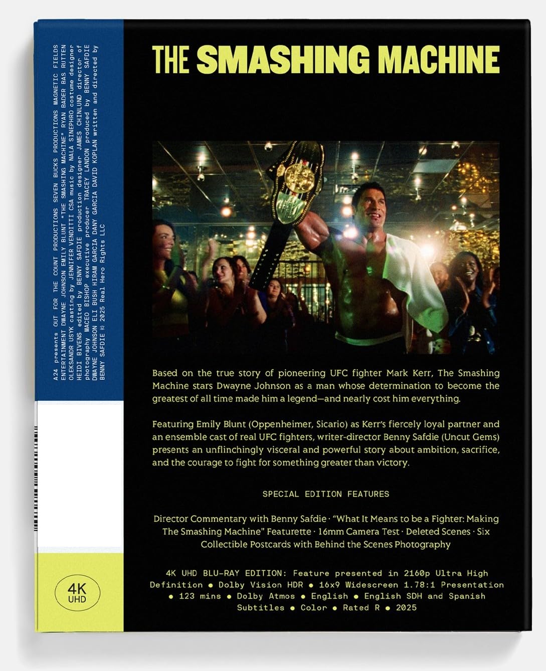 The Smashing Machine 4K UHD DigiPack (A24)
