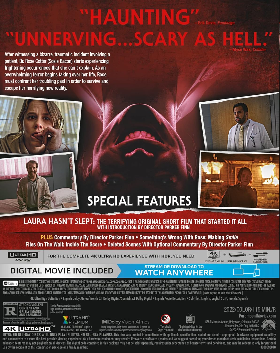 Smile 4K UHD (Paramount U.S.)
