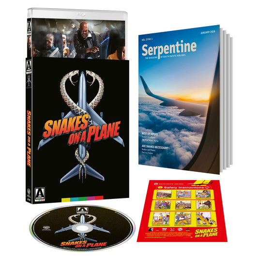 Snakes On A Plane Blu-ray Limited Edition with Slipcover (Arrow Video U.S.) [Preorder]