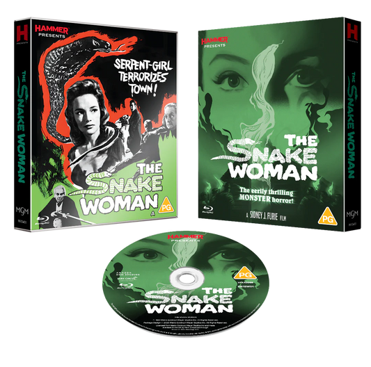 The Snake Woman Blu-ray with Limited Edition Slipcover (Hammer Films/Region B) [Preorder]