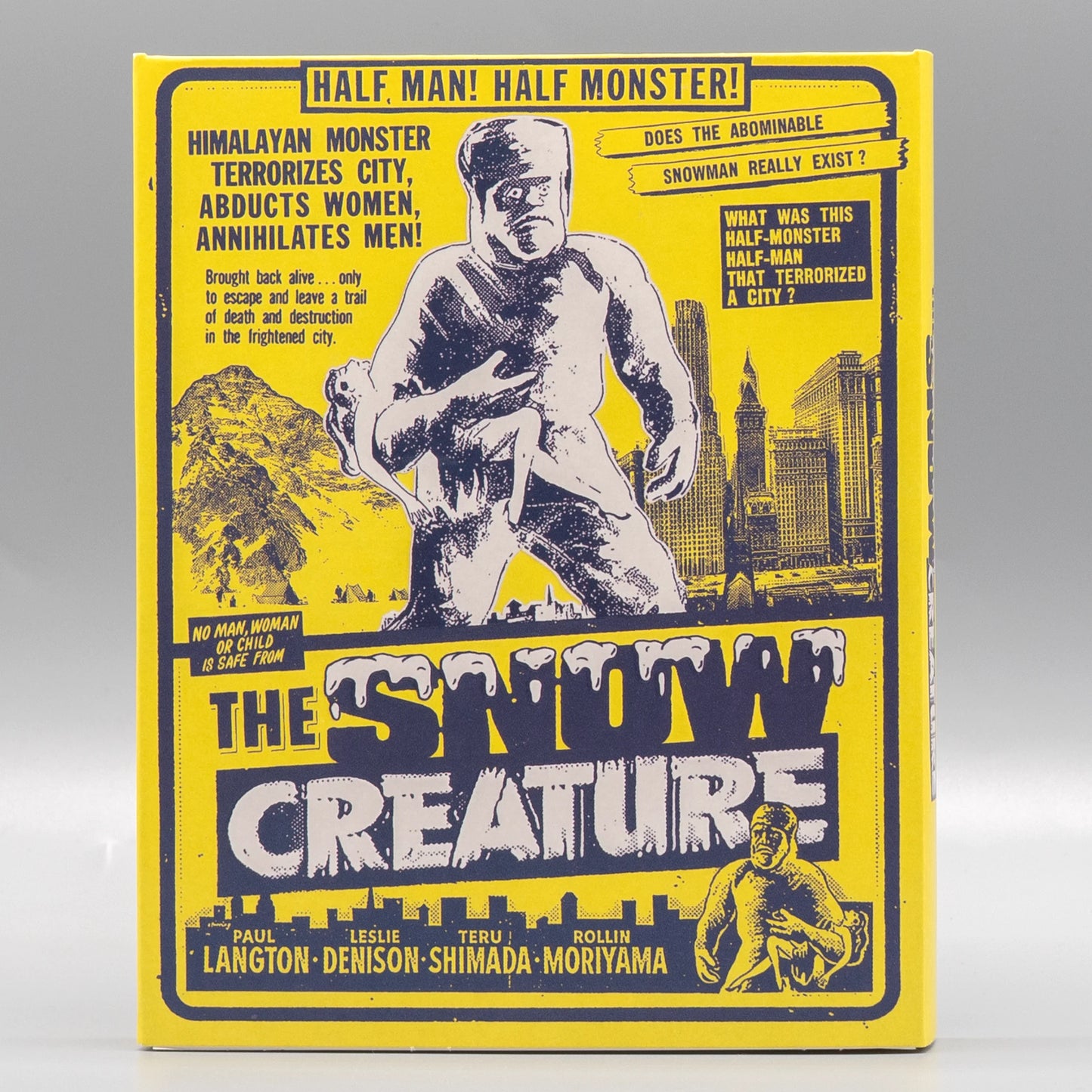 Snow Creature Blu-ray with Limited Edition Slipcover (Vinegar Syndrome)