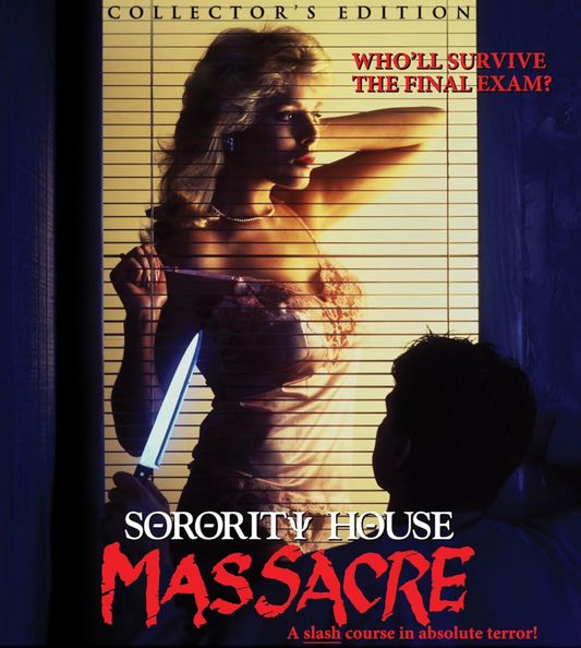 Sorority House Massacre 4K UHD + Blu-ray Collector's Edition with Slipcover (Scream Factory)