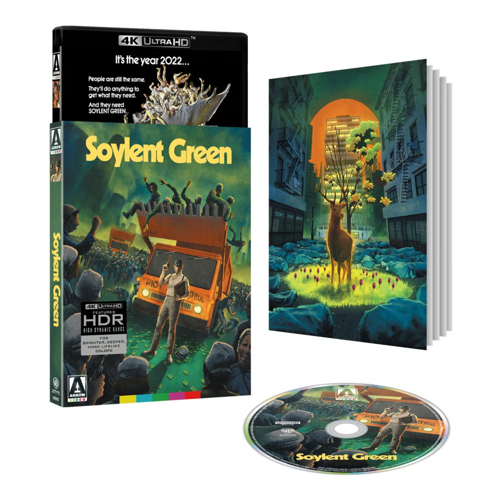 Soylent Green Limited Edition 4K UHD with Slipcover (Arrow Video U.S.) [Preorder]