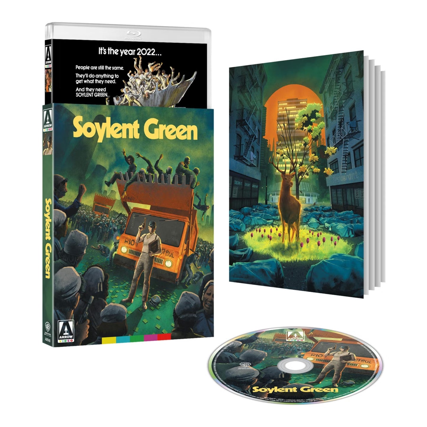Soylent Green Limited Edition Blu-ray with Slipcover (Arrow Video U.S.) [Preorder]