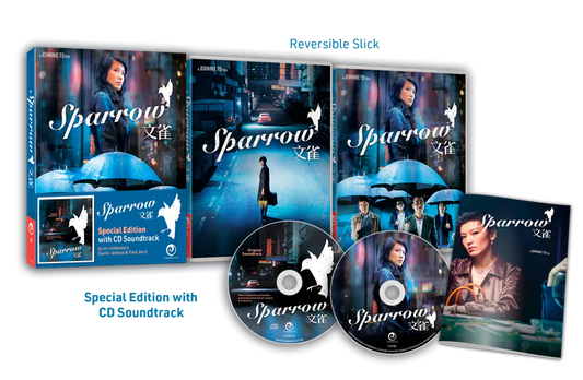 Sparrow (Blu-ray) - Limited Special Edition with CD Soundtrack + Slipcover + Booklet (Chameleon Films/Region Free)