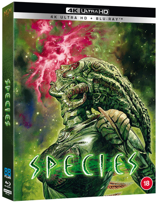 Species Limited Deluxe Collectors Edition 4K Ultra HD + Blu-Ray with Slipcase + Poster + Lobby Cards (88 Films/Region Free/B) LIMIT 1 PER CUSTOMER