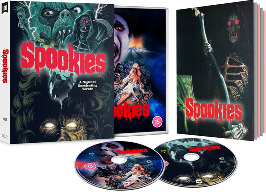 Spookies (1986) Limited Edition Blu-ray with Slipcase + Booklet (101 Films/Region B)