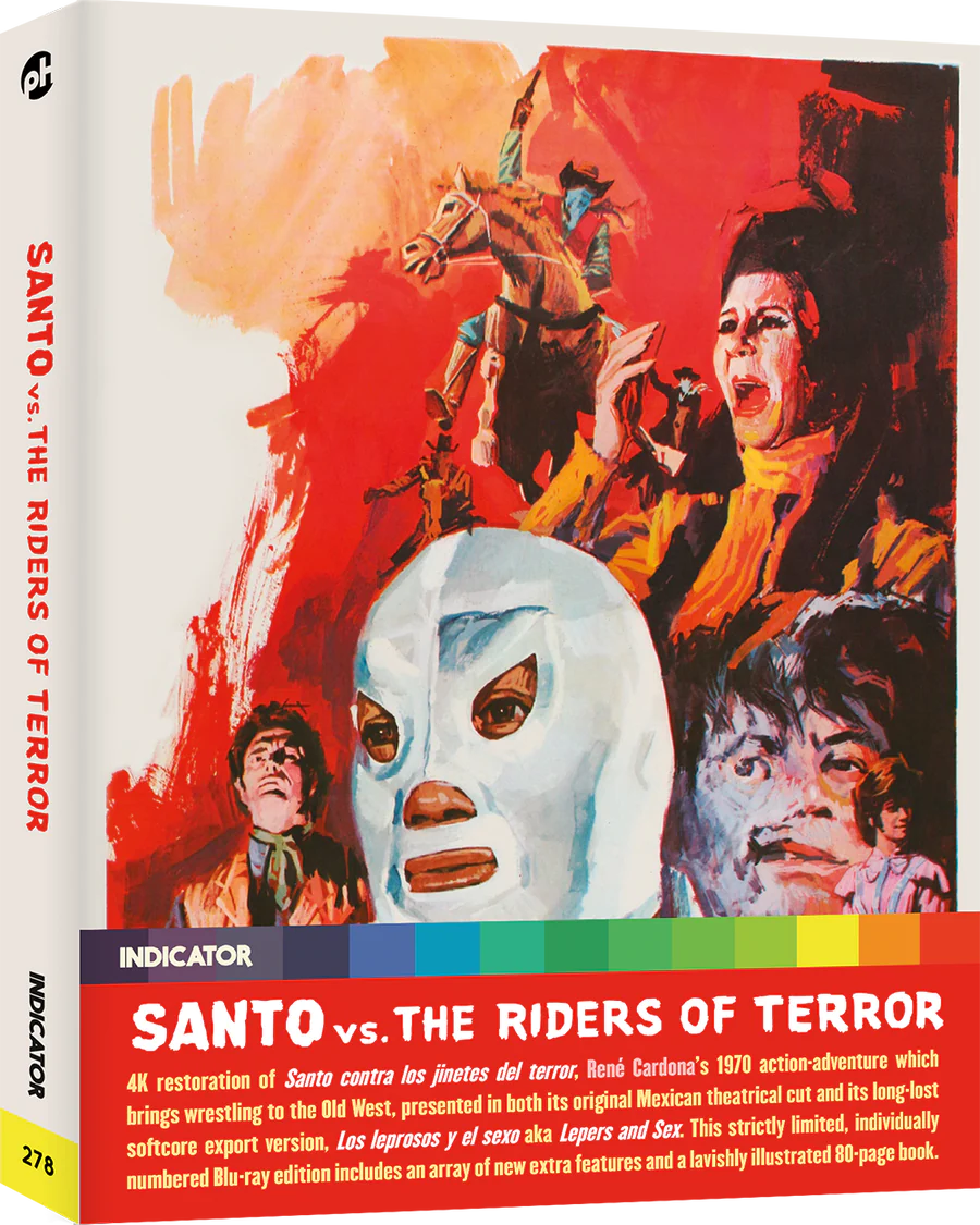 Santo vs. The Riders of Terror Blu-ray Limited Edition with Slipcase (Powerhouse U.S.) [Preorder]