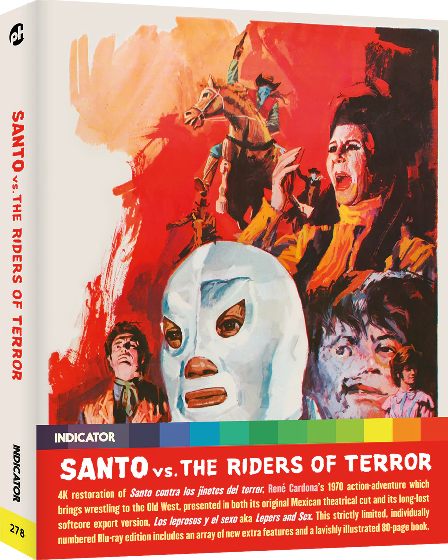 Santo vs. The Riders of Terror Blu-ray Limited Edition with Slipcase (Powerhouse Films U.S.)