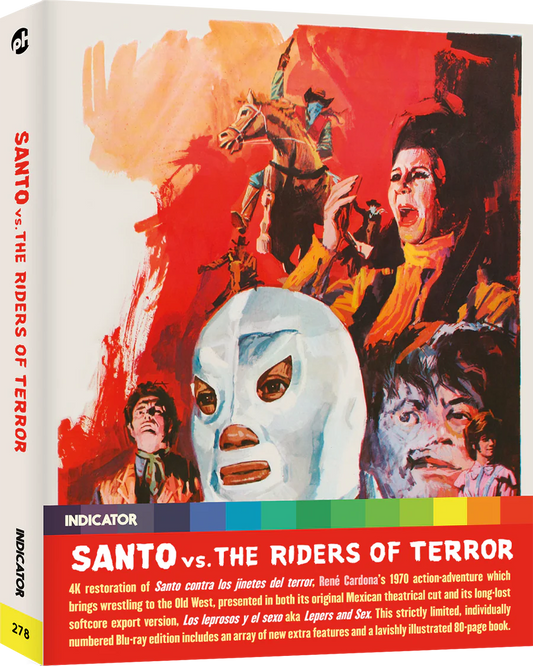 Santo vs. The Riders of Terror Blu-ray Limited Edition with Slipcase (Powerhouse Films U.S.)