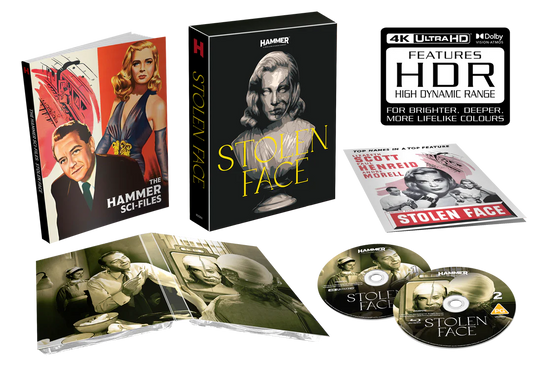 Stolen Face Limited Edition 4K Ultra HD + Blu-Ray (Hammer Films/Region Free)