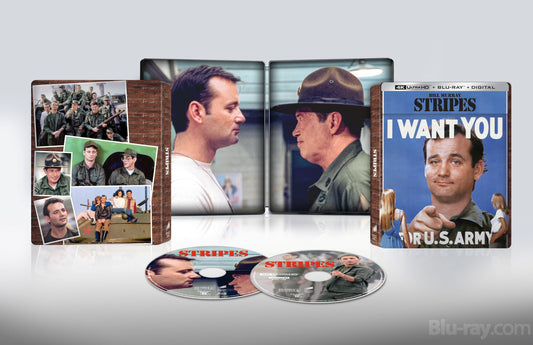 Stripes 4K UHD + Blu-ray SteelBook (Sony U.S.)
