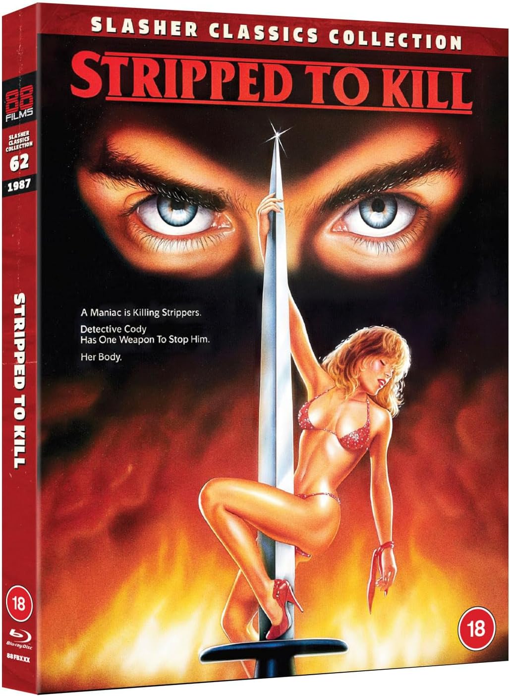 Stripped To Kill Blu-Ray with Slipcover + Booklet (88 Films/Region B)
