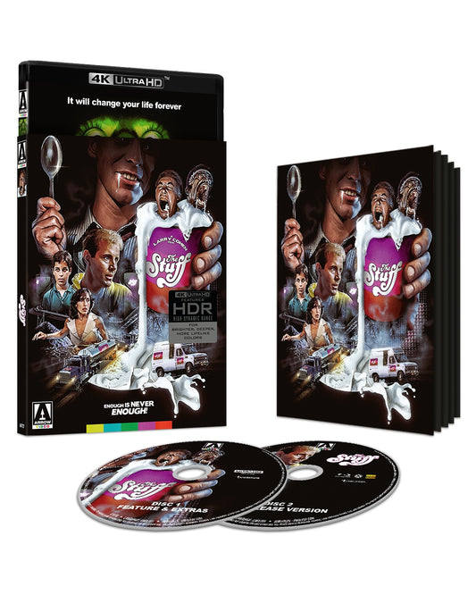 The Stuff 4K UHD Limited Edition with Slipcover (Arrow Video U.S.) [Preorder]