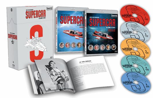 Supercar: The Complete Series (1961 – 1962) Blu-ray HardBox (Imprint/Region Free) [Preorder]