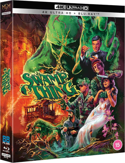 Swamp Thing Deluxe Limited Edition 4K Ultra HD + Blu-Ray with Slipcover (88 Films/Region Free/B) LIMIT 1 PER CUSTOMER