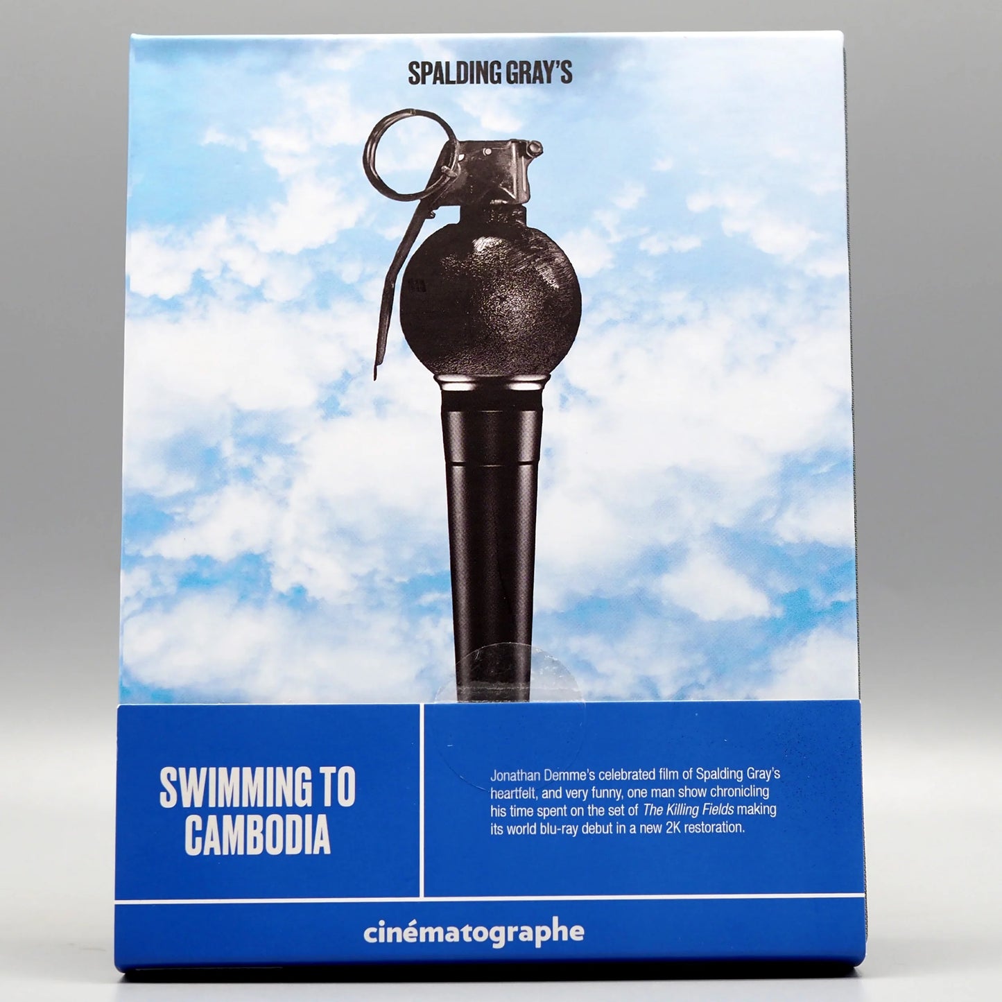 Swimming to Cambodia Blu-ray Limited Edition J-card MediaBook Slipcase (Cinématographe)