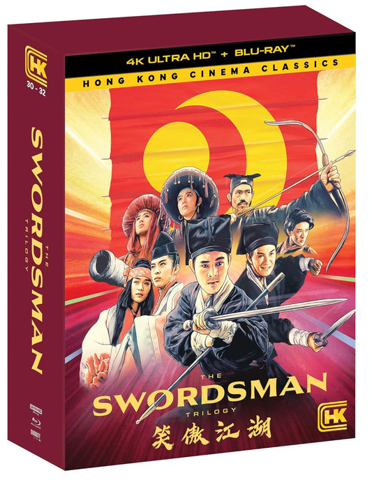 Swordsman Trilogy 4K UHD + Blu-ray (Shout Factory)