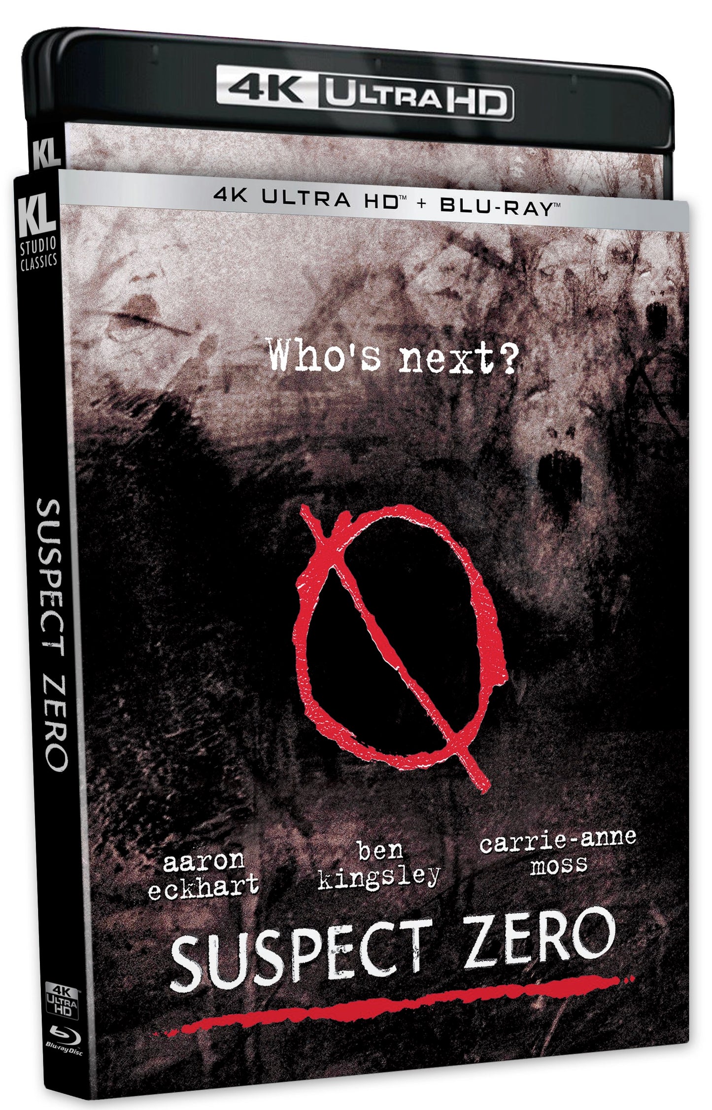 Suspect Zero 4K UHD + Blu-ray with Slipcover (Kino Lorber) [Preorder]