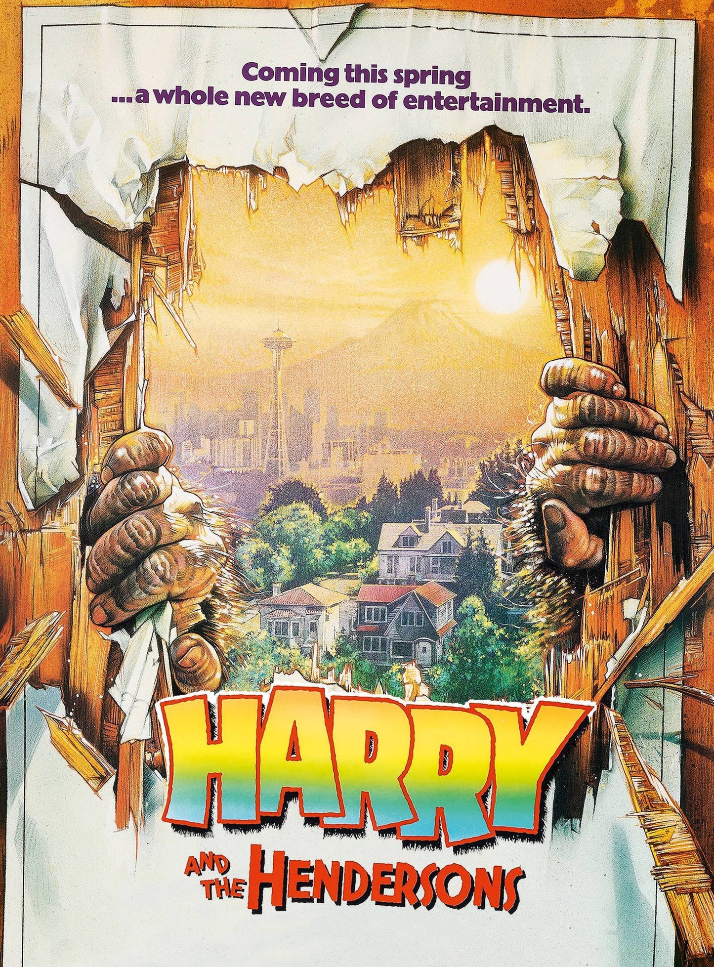 Harry and the Hendersons Blu-ray + DVD Mediabook Cover D (Turbine/Region B/2)
