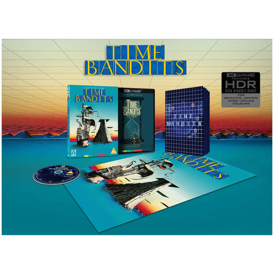 Time Bandits Limited Edition 4K UHD with Slipcover (Arrow UK/Region Free) LIMIT 1 PER CUSTOMER