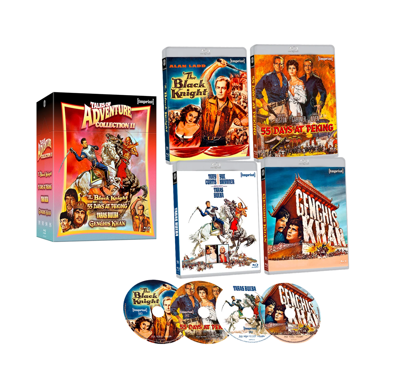 Tales of Adventure: Collection 11 (1954 - 1965) Blu-ray HardBox (Imprint/Region Free) [Preorder]