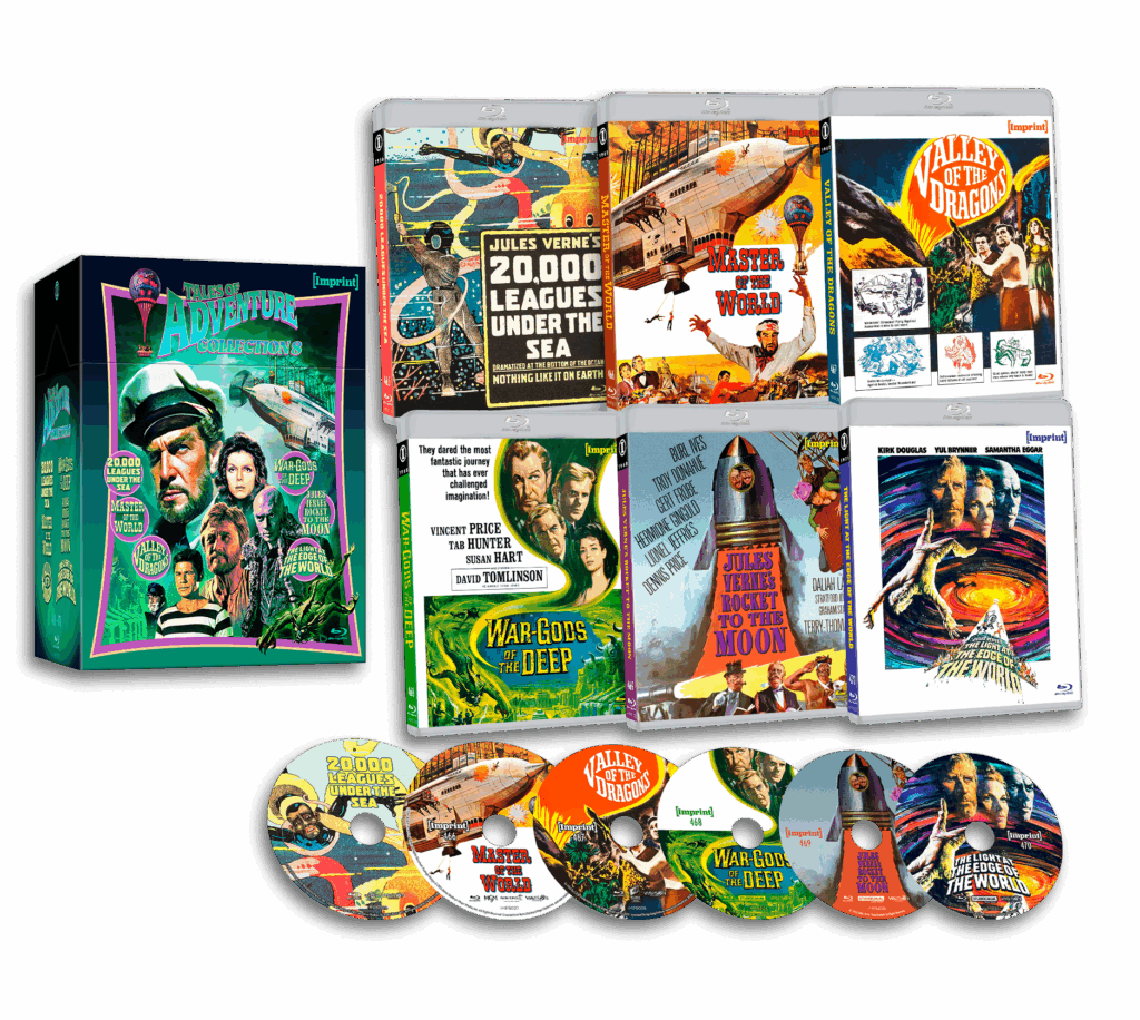 Tales Of Adventure – Collection 8 (1916 – 1971) Blu-ray Hardbox (Imprint/Region Free) [Preorder]