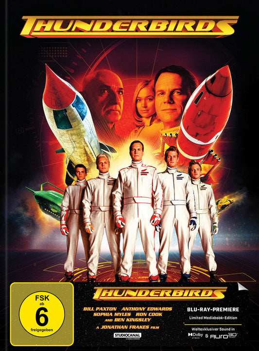 Thunderbirds | Mediabook (2x Blu-ray) with Dolby Atmos + Auro-3D | Cover A (Turbine/Region B) [German Import]