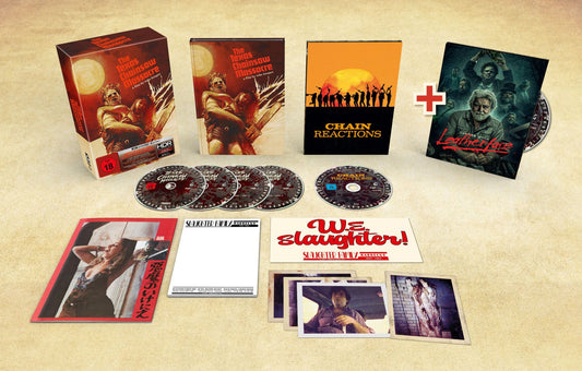 The Texas Chainsaw Massacre - Legendary Bundle 4K UHD + Blu-ray (Turbine/Region Free/B)