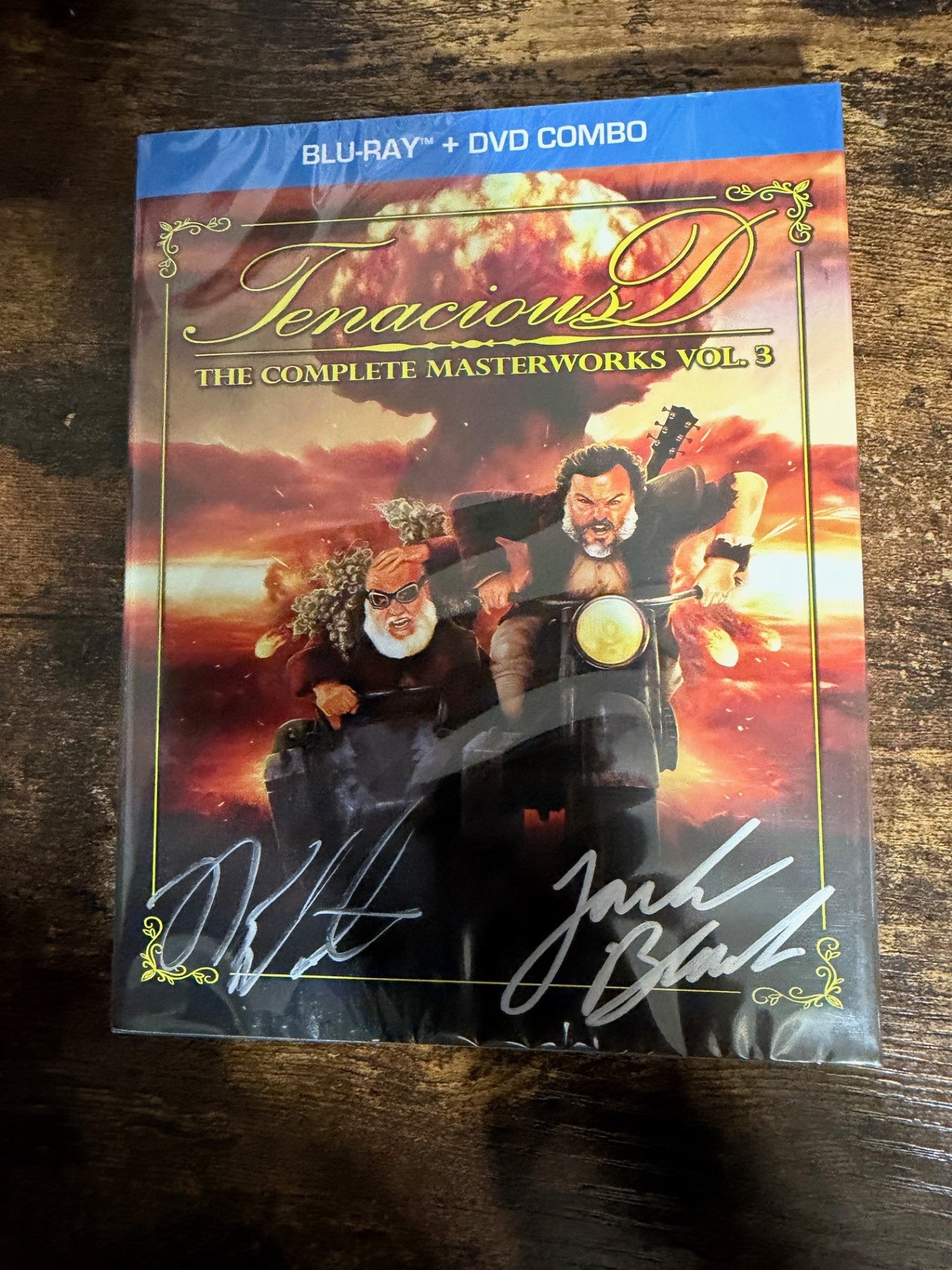 Tenacious D - The Complete Masterworks Vol. 3 Blu-ray + DVD with Autographed Slipcover (MVD)