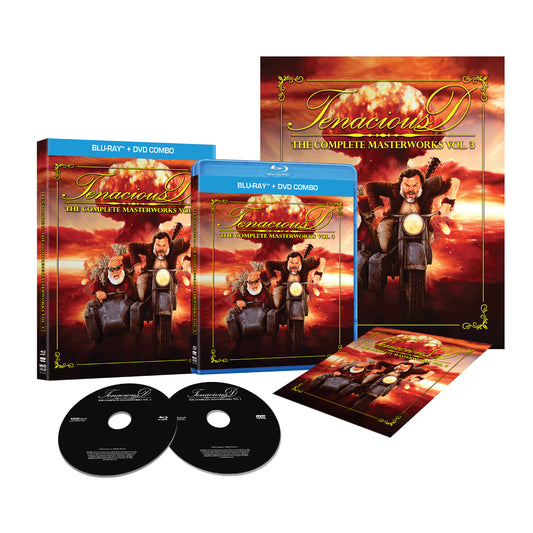 Tenacious D - The Complete Masterworks Vol. 3 Blu-ray + DVD with Autographed Slipcover (MVD)