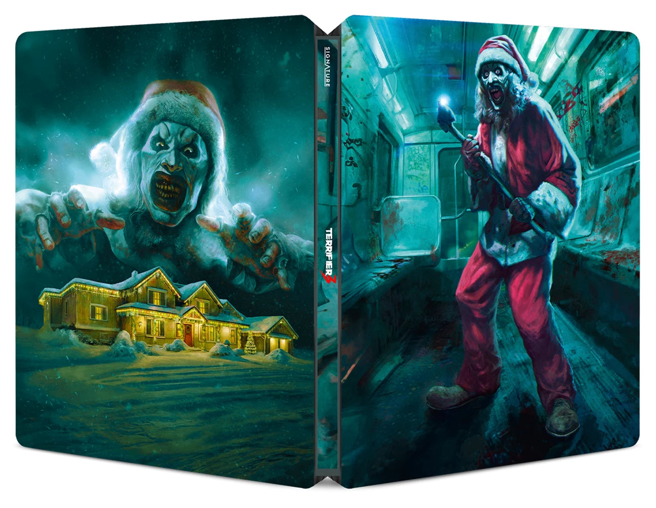 Terrifier 3 Limited Edition 4K Ultra HD Steelbook (Signature Entertainment/Region Free) [Preorder]
