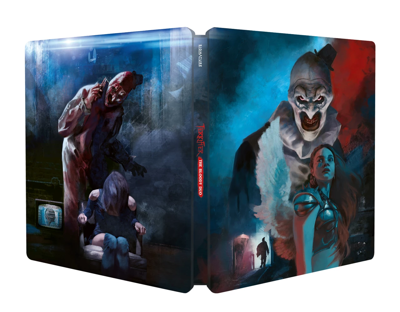 Terrifier: The Bloody Duo Limited Edition 4K Ultra HD Steelbook (Signature Entertainment/Region Free/B) [Preorder]
