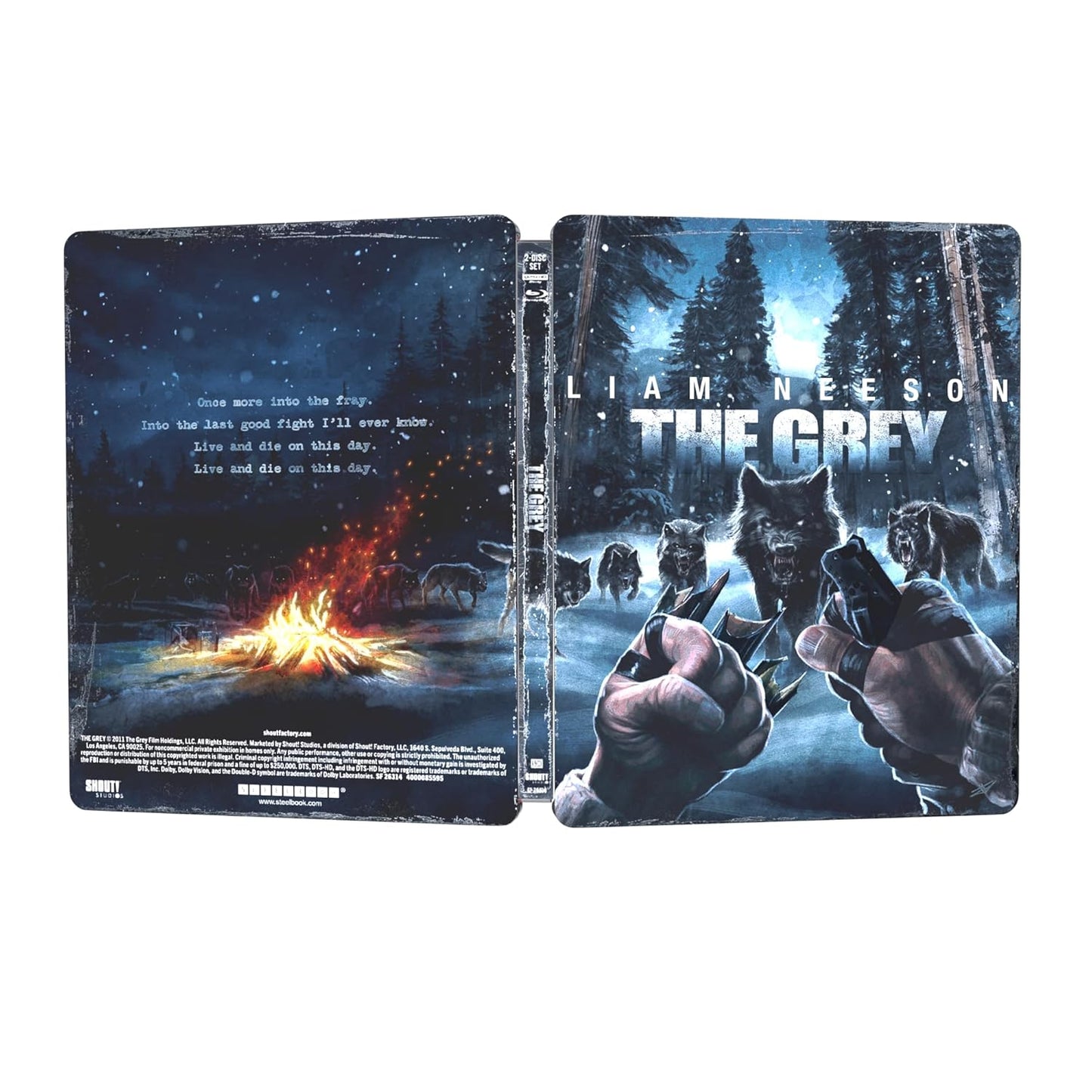 Grey 4K UHD + Blu-ray SteelBook (Scream Factory) [Preorder]