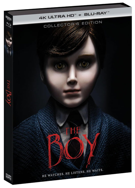 The Boy 4K UHD + Blu-ray Collector's Edition with Slipcover (Scream Factory)