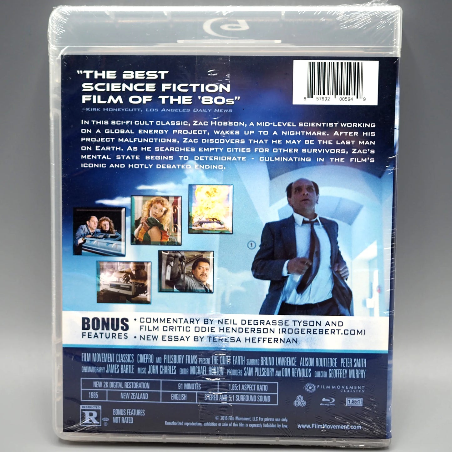 The Quiet Earth Blu-ray (Film Movement Classics)