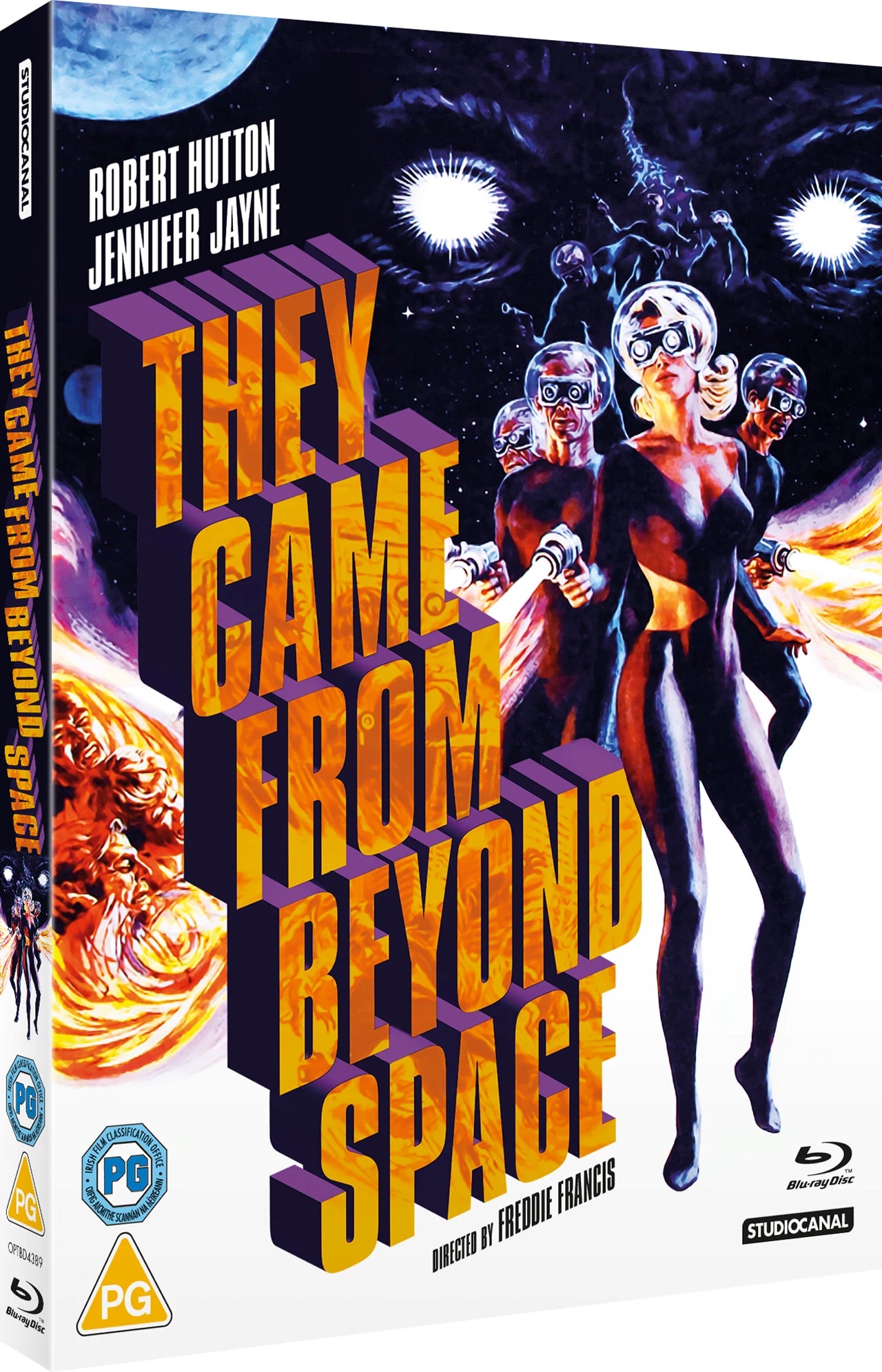 They Came from Beyond Space Blu-ray with Slipcover (StudioCanal/Region B)