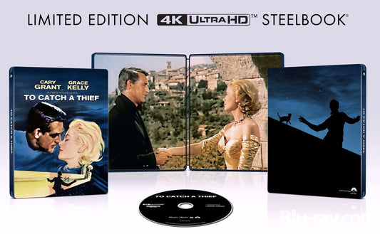 To Catch a Thief 4K UHD SteelBook (Paramount U.S.) [Preorder]