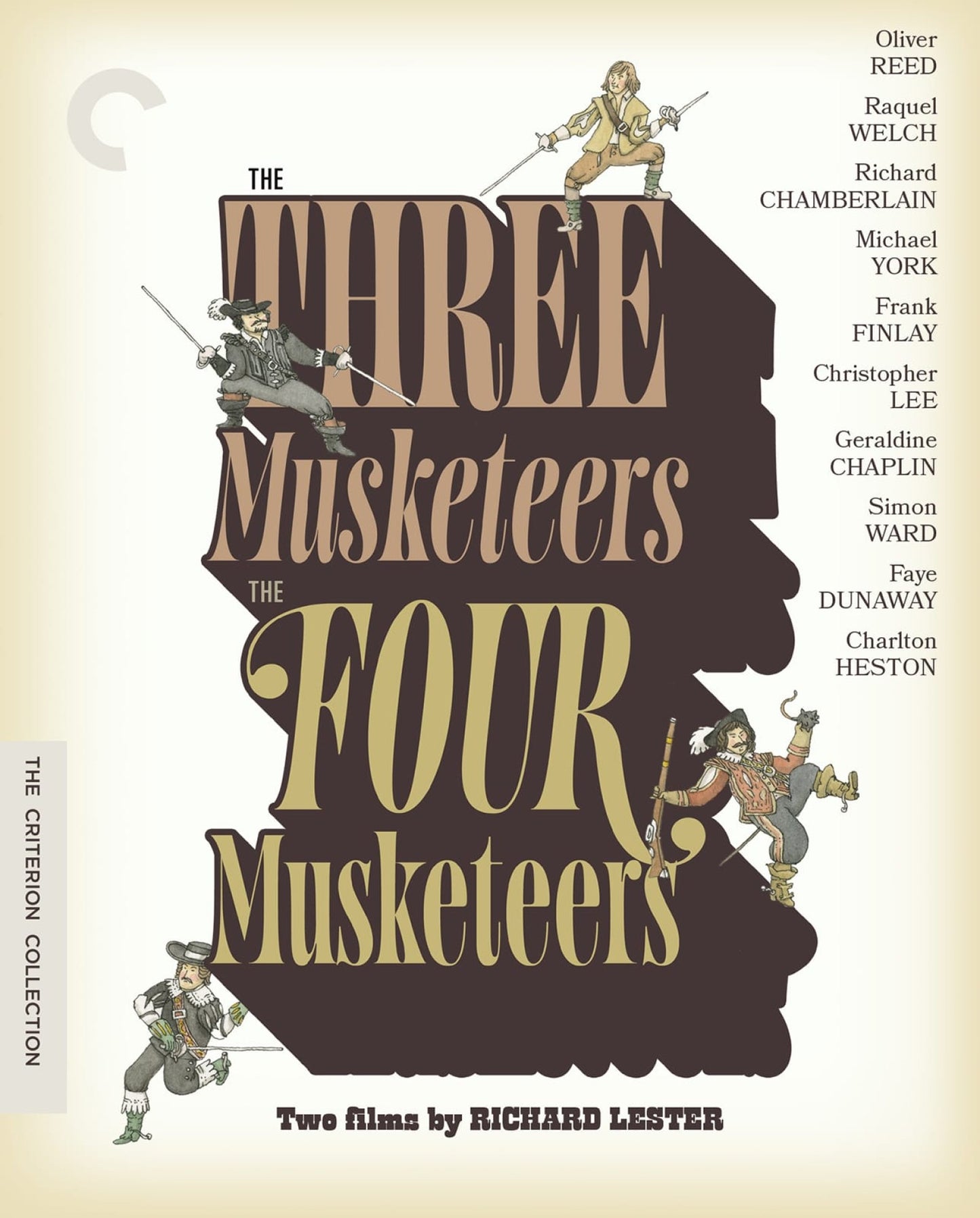 The Three Musketeers / The Four Musketeers: Two Films by Richard Lester 4K UHD + Blu-ray (Criterion Collection) [Preorder]