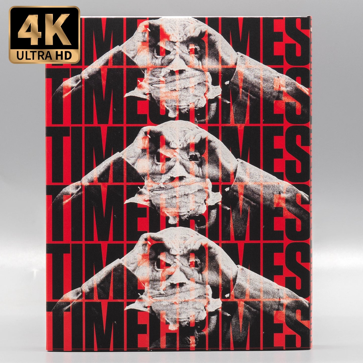 Timecrimes 4K UHD + Blu-ray with Slipcase + Slipcover combo (Vinegar Syndrome) LIMIT 1 PER CUSTOMER